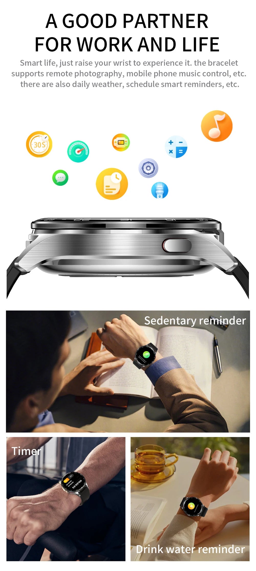 2 - in - 1 Smartwatch with TWS Earbuds – Fitness Tracker, Bluetooth 5.0 & Long Battery Life – Buy Now at SmartSellHub.shop