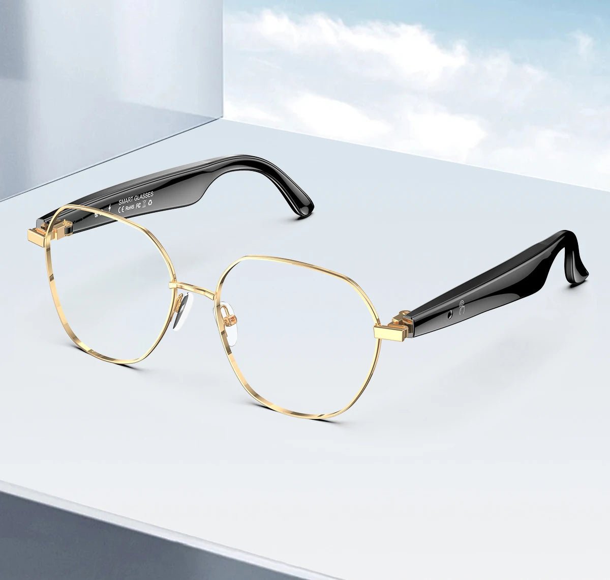 AI Smart Glasses by Aogowear – Voice Assistant, Bluetooth Audio & Real - Time Translation – Buy Now at SmartSellHub.shop