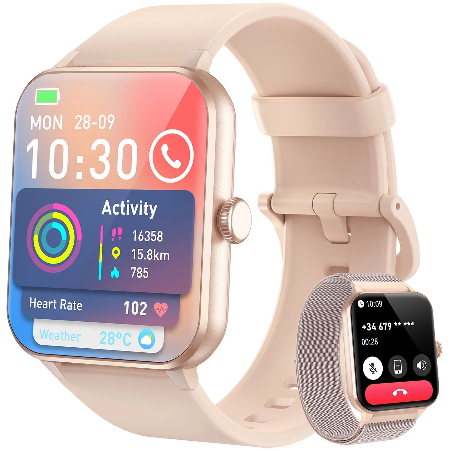 Blackview R50 Smart Watch – HD 1.85” Display, Heart Rate, SpO2, 100+ Sports Modes – Buy Now at SmartSellHub.shop