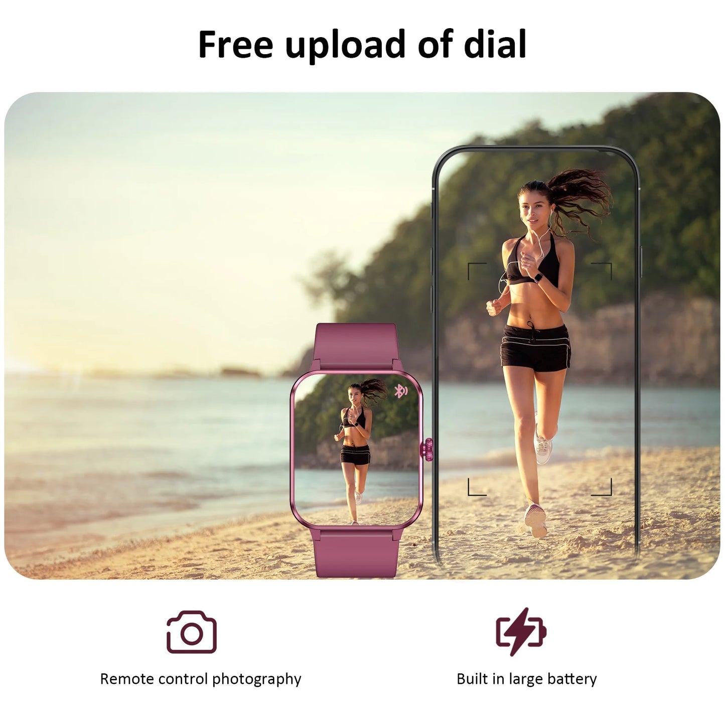 Blackview R50 Smart Watch – HD 1.85” Display, Heart Rate, SpO2, 100+ Sports Modes – Buy Now at SmartSellHub.shop