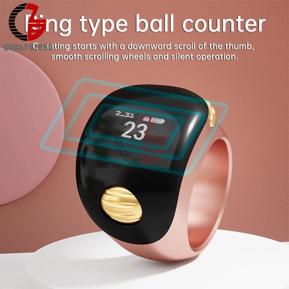Digital Tasbih Counter Ring – Portable Finger Prayer Beads, Zikr Tally Counter with Display | Muslim Gift – Buy Now at SmartSellHub.shop