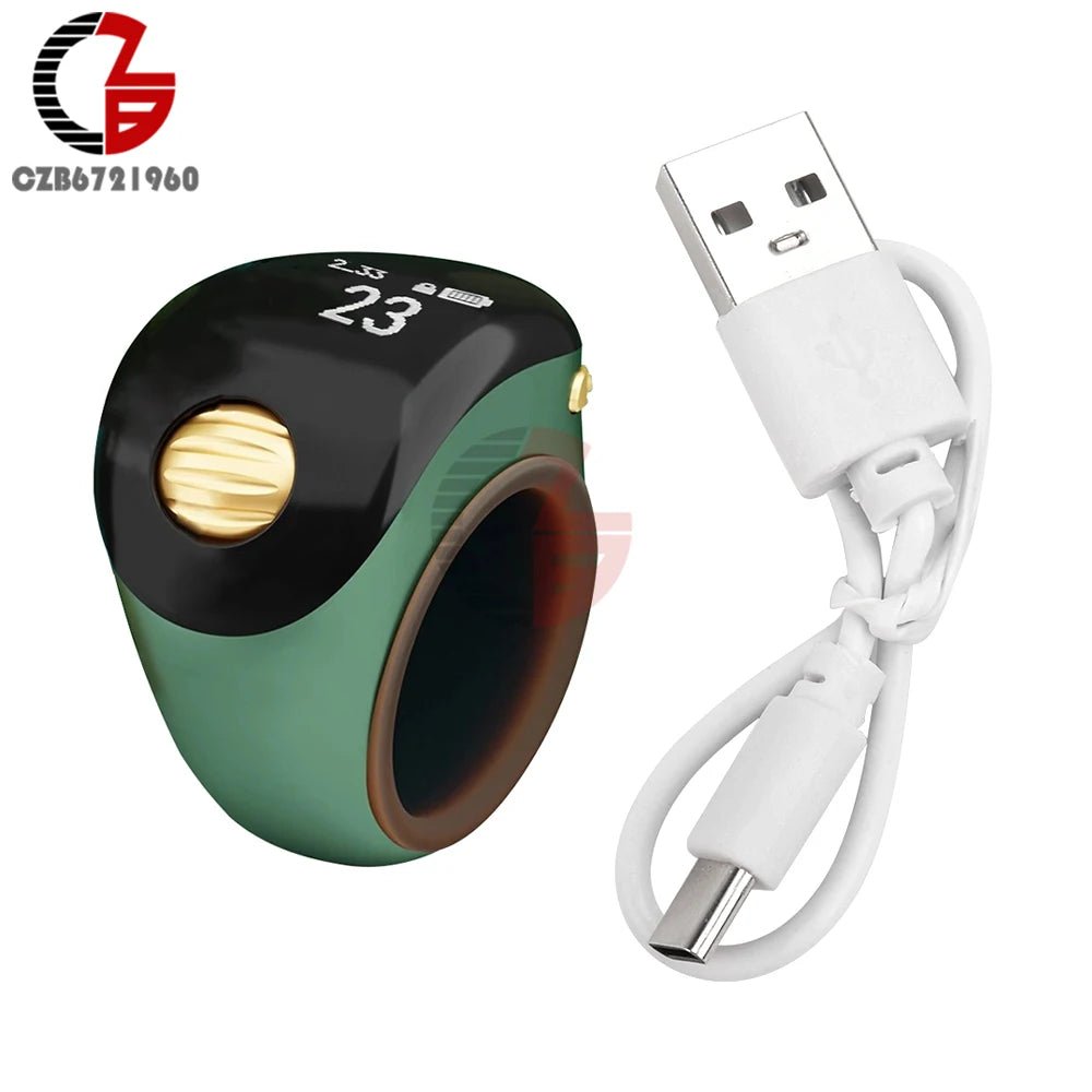 Digital Tasbih Counter Ring – Portable Finger Prayer Beads, Zikr Tally Counter with Display | Muslim Gift – Buy Now at SmartSellHub.shop