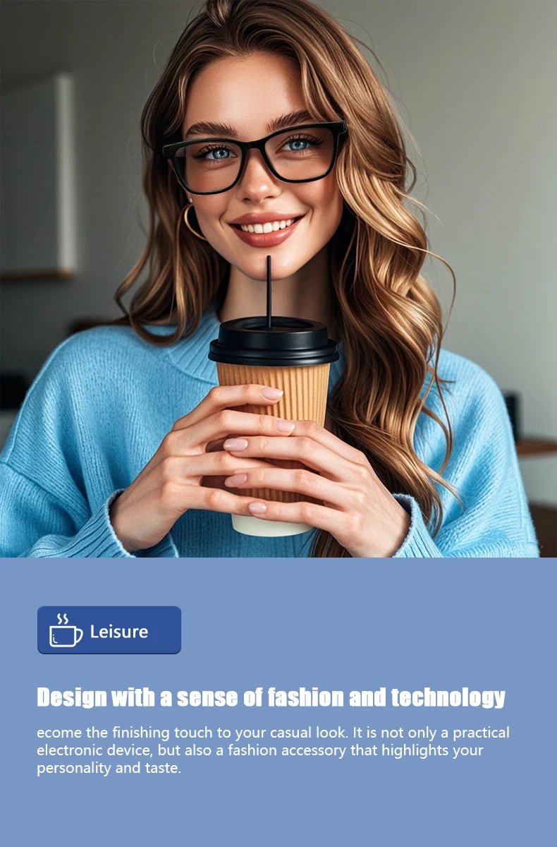 GS05 Smart Bluetooth Music Glasses – Mixed Reality Audio Glasses with Voice Assistant & Calls – Buy Now at SmartSellHub.shop