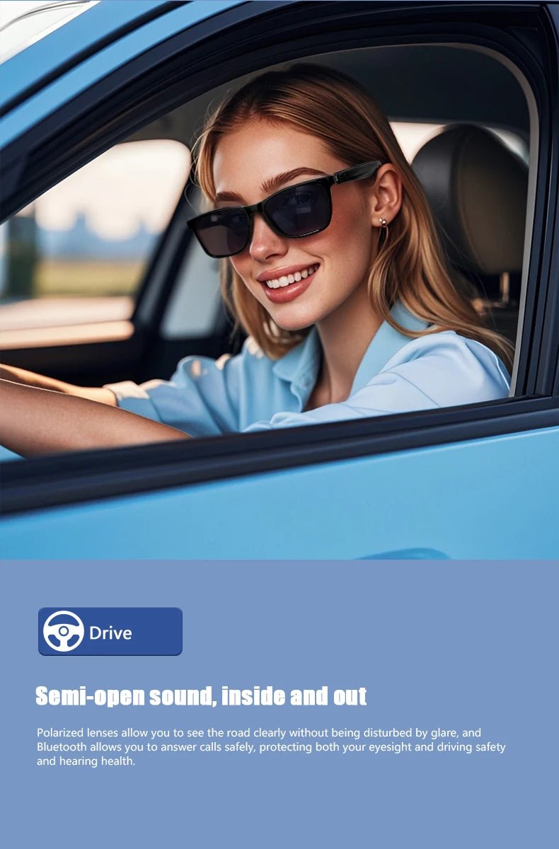 GS05 Smart Bluetooth Music Glasses – Mixed Reality Audio Glasses with Voice Assistant & Calls – Buy Now at SmartSellHub.shop