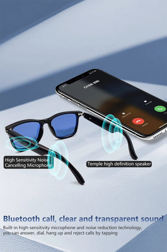 GS05 Smart Bluetooth Music Glasses – Mixed Reality Audio Glasses with Voice Assistant & Calls – Buy Now at SmartSellHub.shop