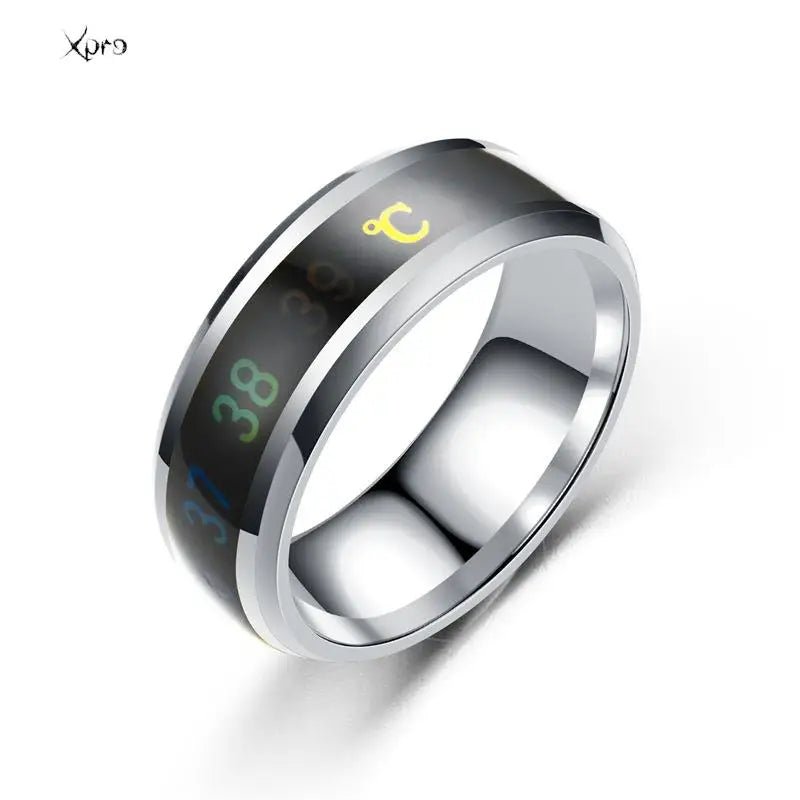 Mood Ring for Couples – Stainless Steel, Waterproof, Color - Changing Smart Design | Unique Gift for Him & Her – Buy Now at SmartSellHub.shop