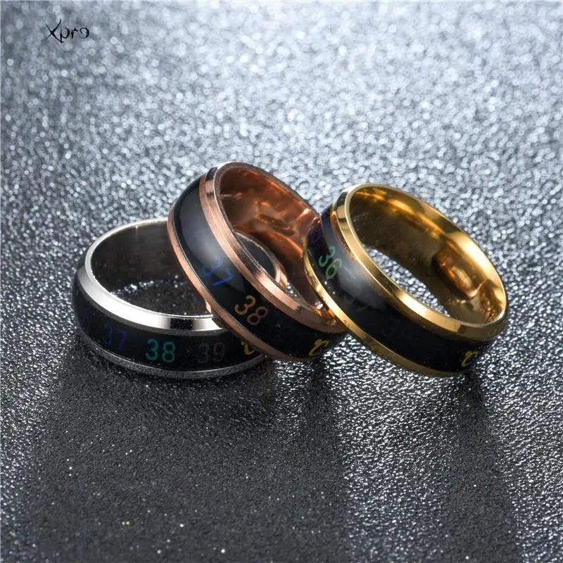 Mood Ring for Couples – Stainless Steel, Waterproof, Color - Changing Smart Design | Unique Gift for Him & Her – Buy Now at SmartSellHub.shop