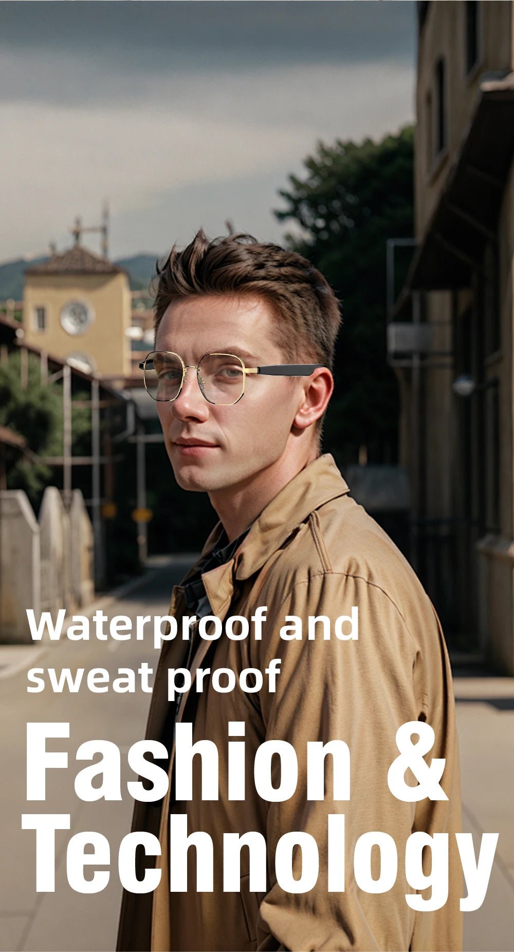 SG - 16 Pro Smart Bluetooth Glasses – HD Audio, Voice call & Stylish Design – Buy Now at SmartSellHub.shop