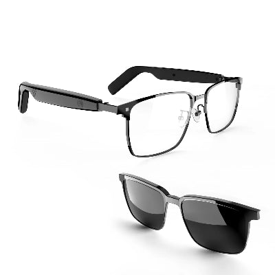 SG20 TWS 2 - in - 1 Smart Bluetooth Glasses | Convertible Sunglasses & Clear Lenses with Wireless Audio