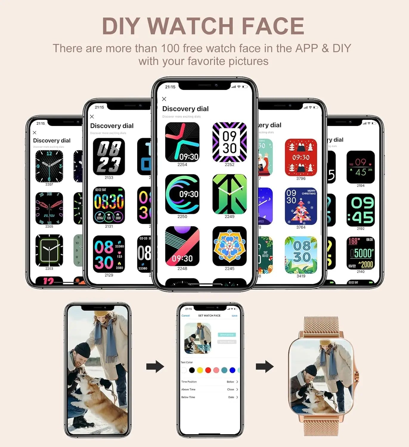 Smart Watch with Bluetooth Calling & Notifications – Compatible with Android & iOS – Buy Now at SmartSellHub.shop