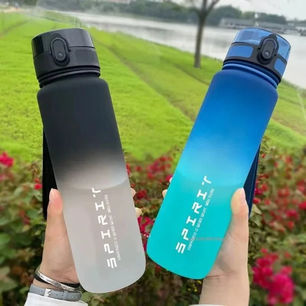 1 Liter Large Capacity Sports Water Bottle – Leak Proof, Colorful Plastic Cup for Outdoor & Gym – Buy Now at SmartSellHub.shop