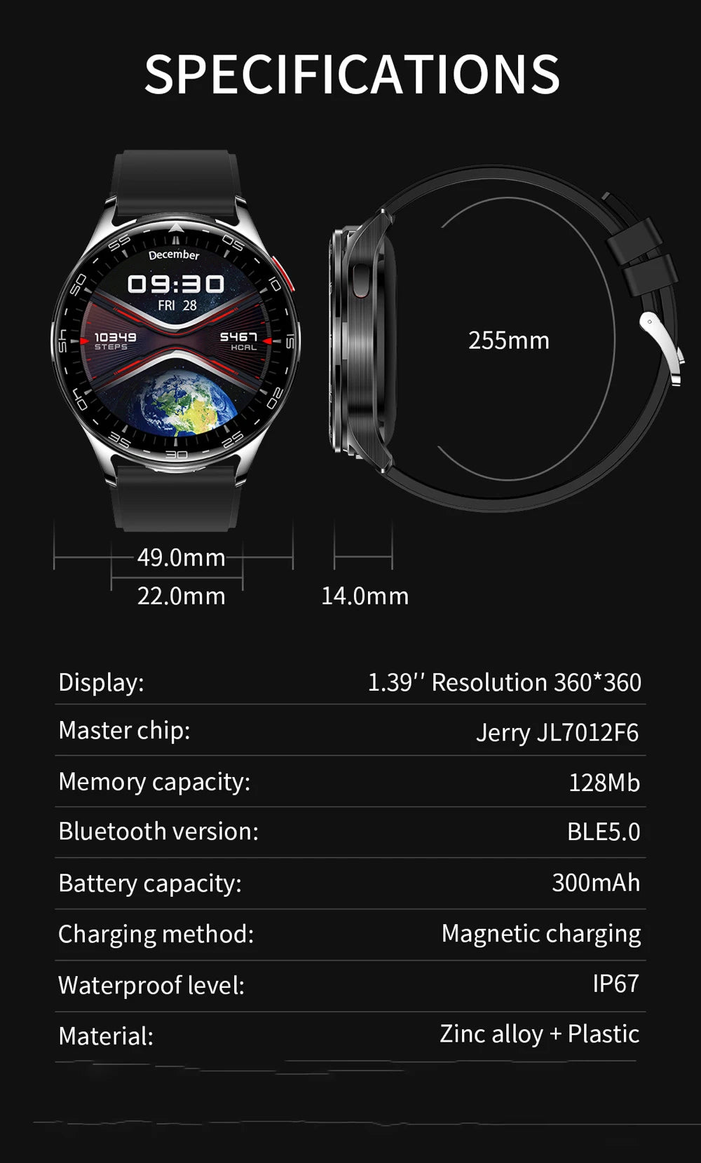 2 - in - 1 Smartwatch with TWS Earbuds – Fitness Tracker, Bluetooth 5.0 & Long Battery Life – Buy Now at SmartSellHub.shop
