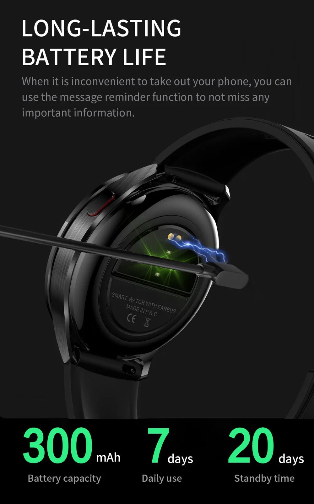 2 - in - 1 Smartwatch with TWS Earbuds – Fitness Tracker, Bluetooth 5.0 & Long Battery Life – Buy Now at SmartSellHub.shop