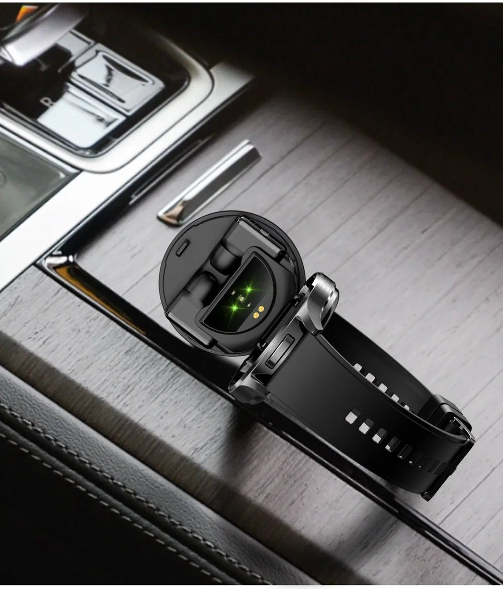2 - in - 1 Smartwatch with TWS Earbuds – Fitness Tracker, Bluetooth 5.0 & Long Battery Life – Buy Now at SmartSellHub.shop