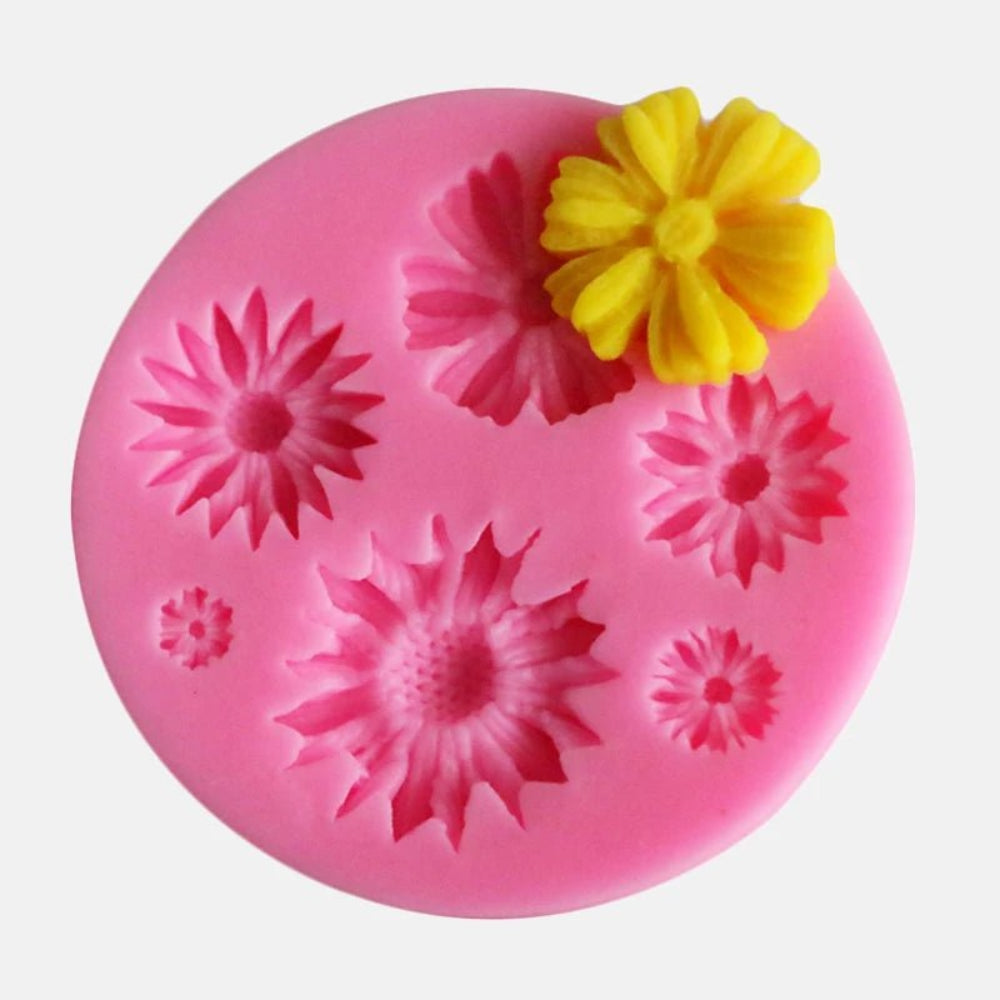 3D Flower Silicone Mold – Chocolate, Jelly & Candy Decorating Mold for Desserts & Crafts