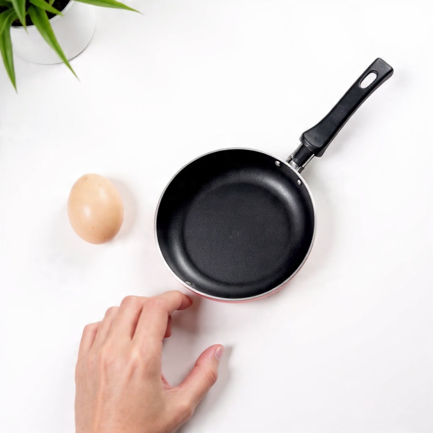 Mini Non-Stick Frying Pan (Small Size) – Egg Pan for Breakfast, Single Meals & Quick Cooking