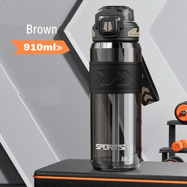 910ML Portable Sports Water Bottle with Straw – Durable Leakproof Bottle for Gym, Cycling & Outdoor Fitness – Buy Now at SmartSellHub.shop