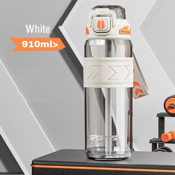 910ML Portable Sports Water Bottle with Straw – Durable Leakproof Bottle for Gym, Cycling & Outdoor Fitness – Buy Now at SmartSellHub.shop