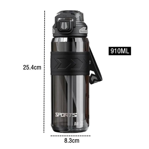 910ML Portable Sports Water Bottle with Straw – Durable Leakproof Bottle for Gym, Cycling & Outdoor Fitness – Buy Now at SmartSellHub.shop