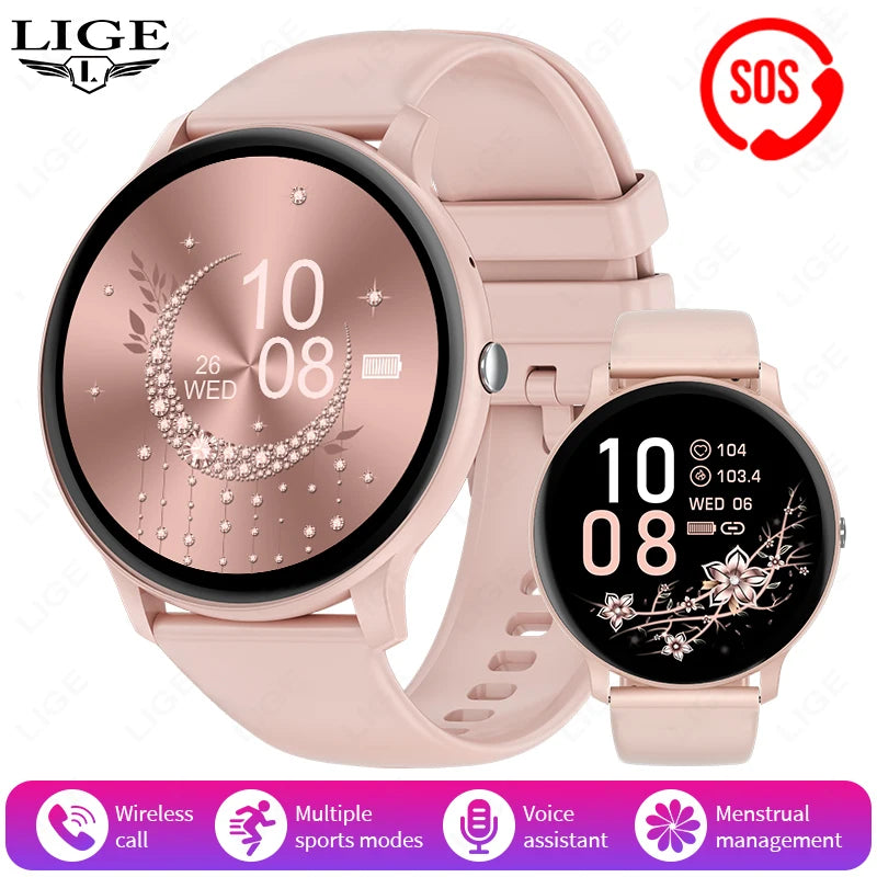 1.39" Smart Watch with Bluetooth Calling, Heart Rate & Fitness Tracking