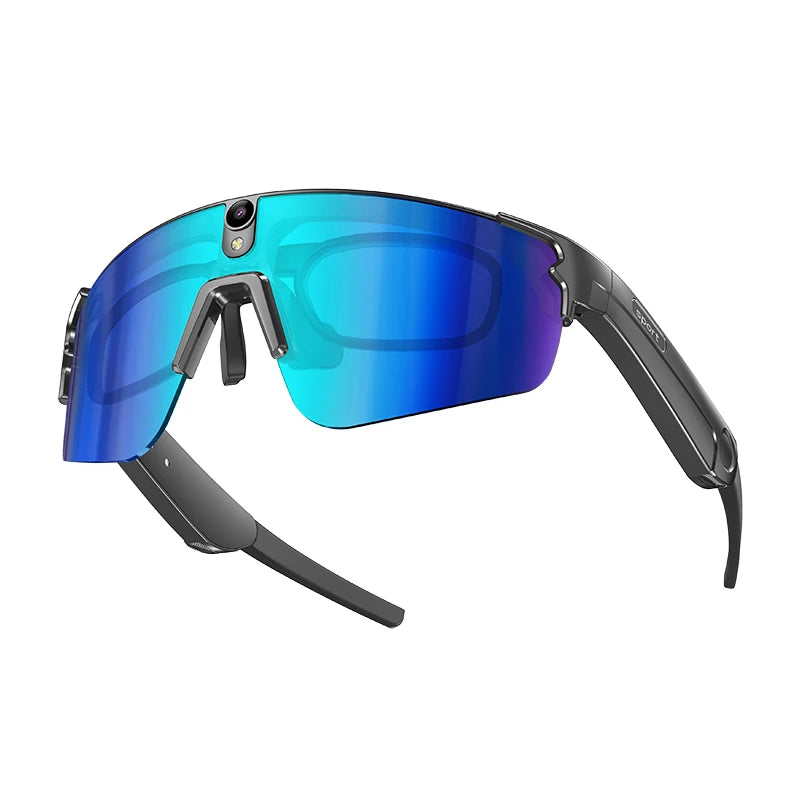 AI Cycling Smart Glasses with 4K Camera, Bluetooth Calls, Translation & Music