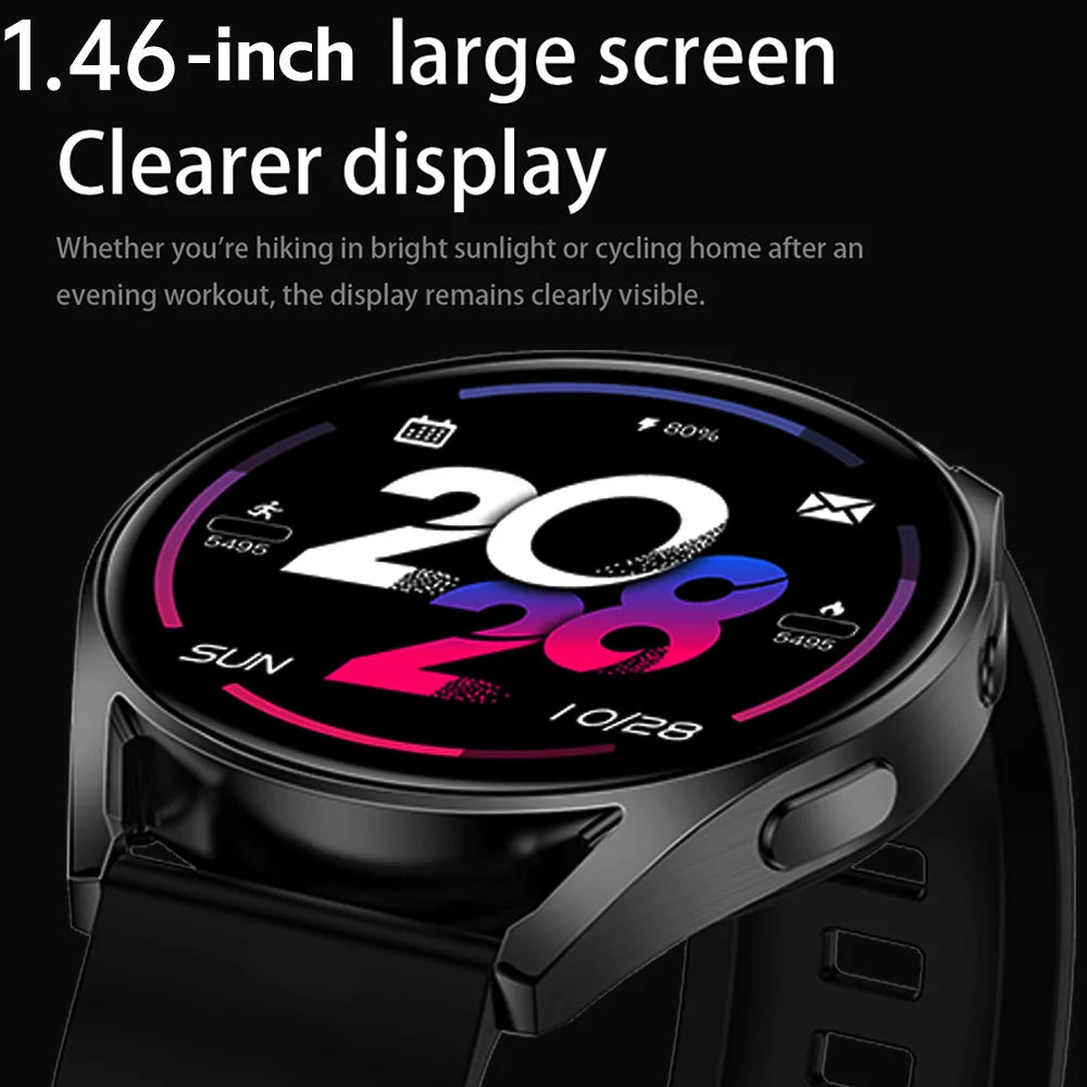 ERUN Smartwatch – Wireless Calling, HD Touch Screen & Fitness Tracker