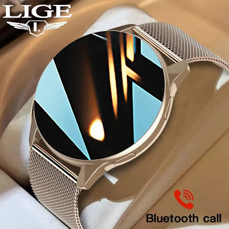 LIGE Smart Watch with Bluetooth Calling, Heart Rate & Fitness Tracking