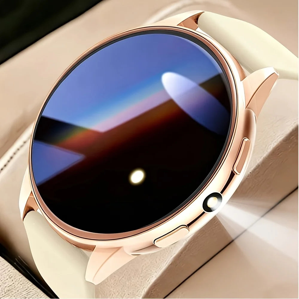 2026 Smartwatch with 1.5" Full-Touch HD Display, Bluetooth Calling, Sleep & Fitness Tracking, Heart Rate Monitor, Message Alerts, Multi-Sport Modes – Unisex