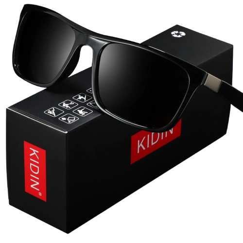 Vintage Square Polarized Sports Sunglasses for Men & Women – Driving, Fishing & Outdoor UV Protection