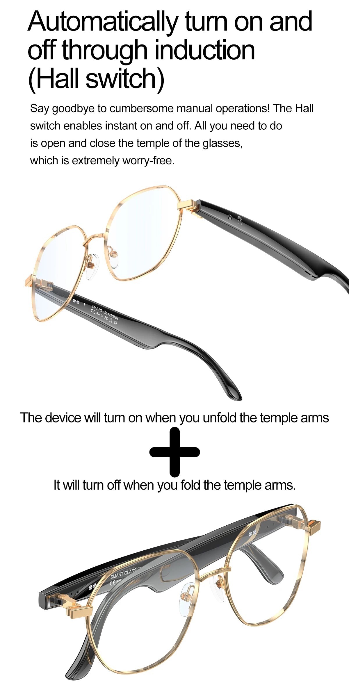 AI Smart Glasses by Aogowear – Voice Assistant, Bluetooth Audio & Real - Time Translation – Buy Now at SmartSellHub.shop