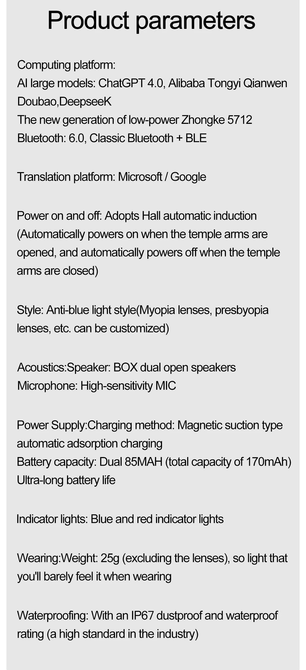 AI Smart Glasses by Aogowear – Voice Assistant, Bluetooth Audio & Real - Time Translation – Buy Now at SmartSellHub.shop