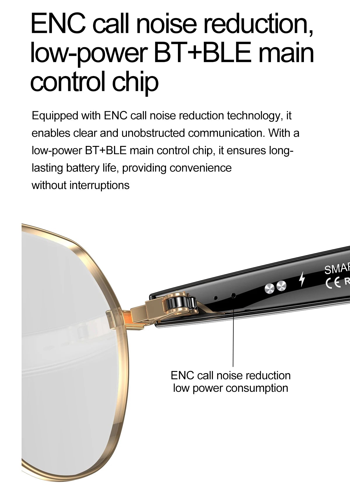 AI Smart Glasses by Aogowear – Voice Assistant, Bluetooth Audio & Real - Time Translation – Buy Now at SmartSellHub.shop