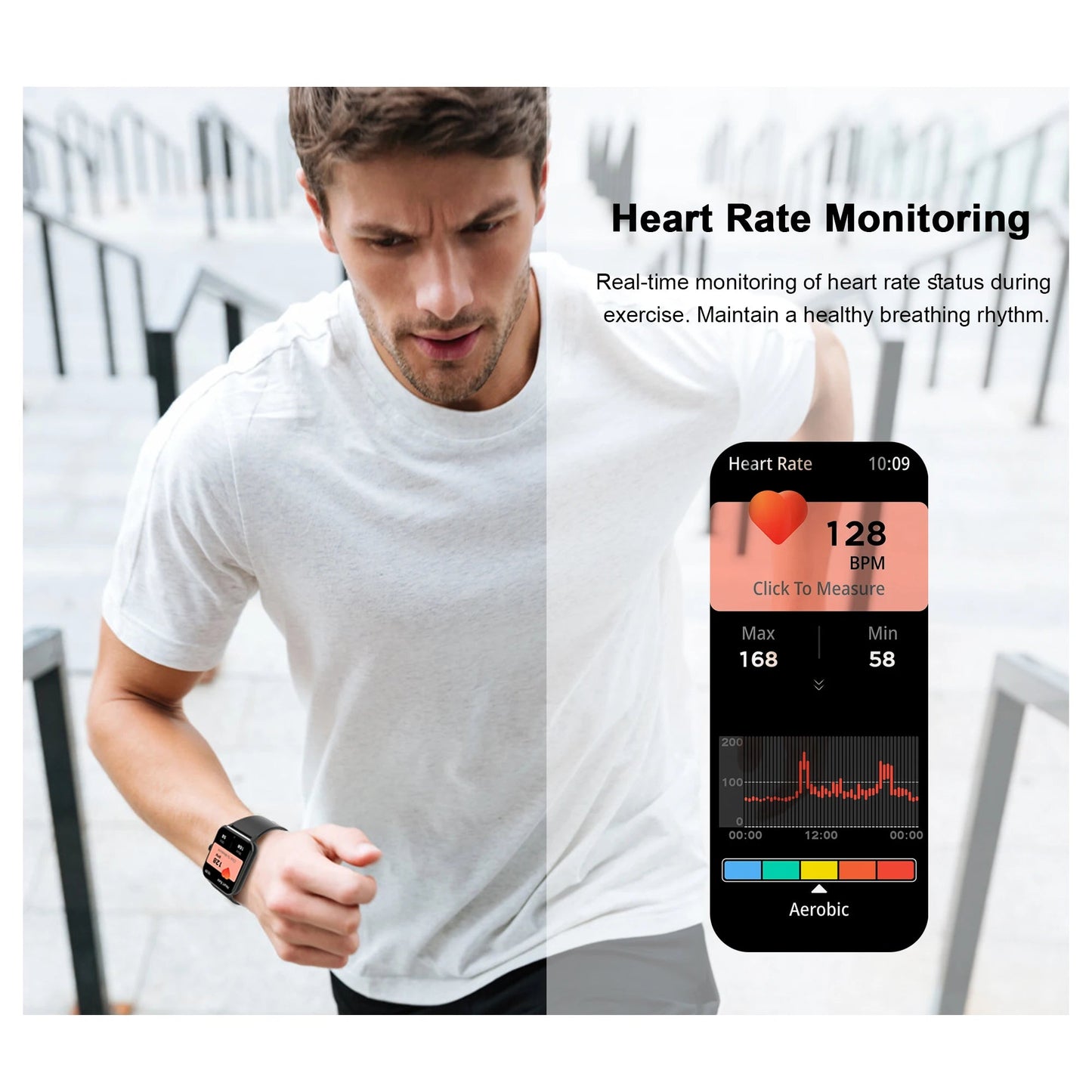 Blackview R50 Smart Watch – HD 1.85” Display, Heart Rate, SpO2, 100+ Sports Modes – Buy Now at SmartSellHub.shop