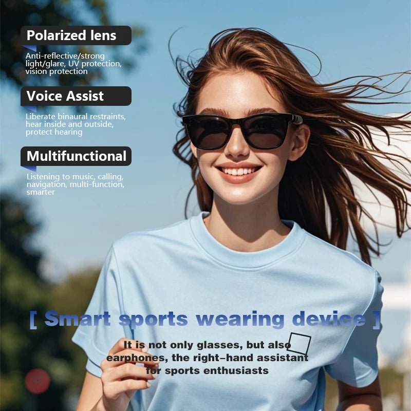 GS05 Smart Bluetooth Music Glasses – Mixed Reality Audio Glasses with Voice Assistant & Calls – Buy Now at SmartSellHub.shop