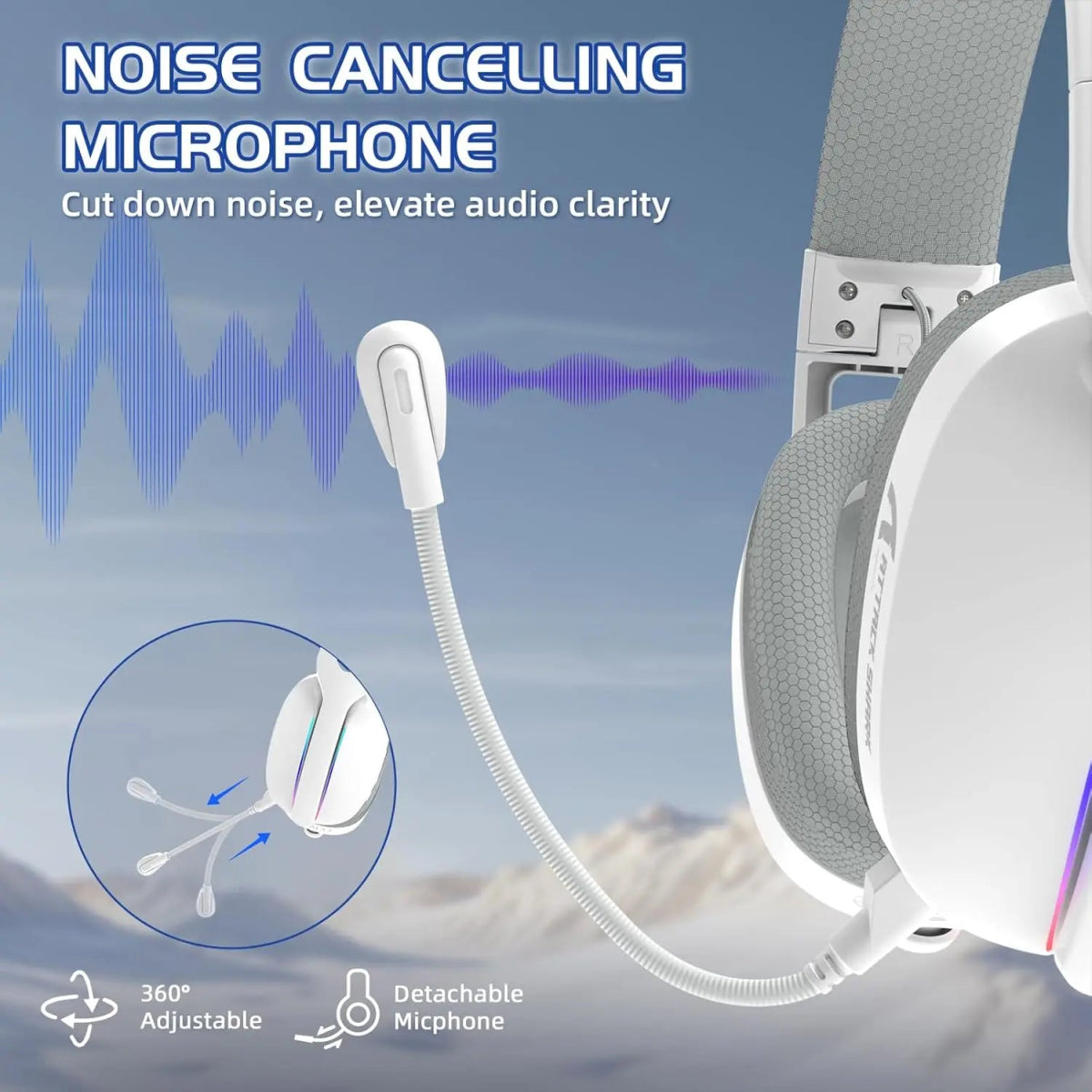 MAMBASNAKE Attack Shark L90 RGB Wireless Gaming Headset Bluetooth 5.3 – Buy Now at SmartSellHub.shop