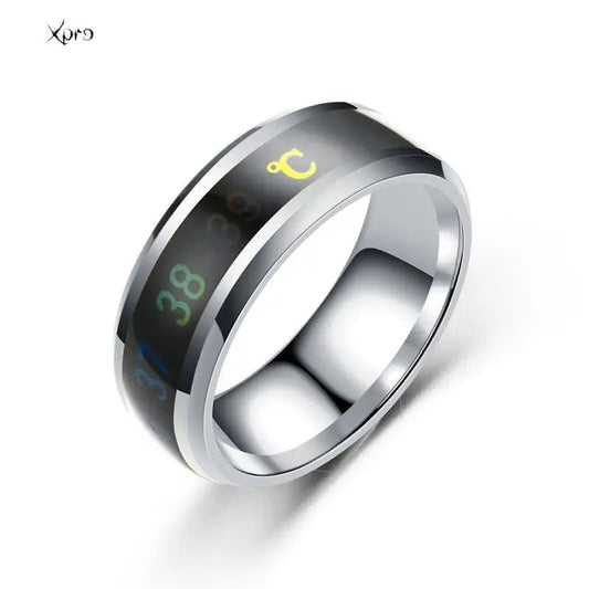 Mood Ring for Couples – Stainless Steel, Waterproof, Color - Changing Smart Design | Unique Gift for Him & Her – Buy Now at SmartSellHub.shop