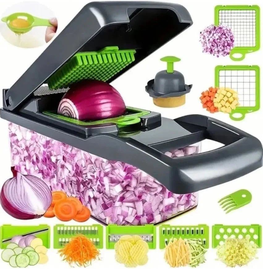 Multifunction Vegetable Chopper – Salad Cutter & Slicer with Box – Buy Now at SmartSellHub.shop
