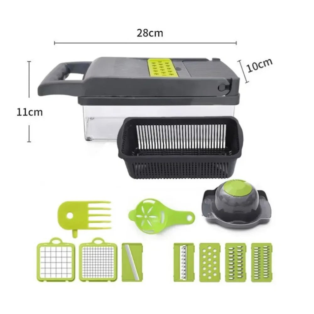 Multifunction Vegetable Chopper – Salad Cutter & Slicer with Box – Buy Now at SmartSellHub.shop