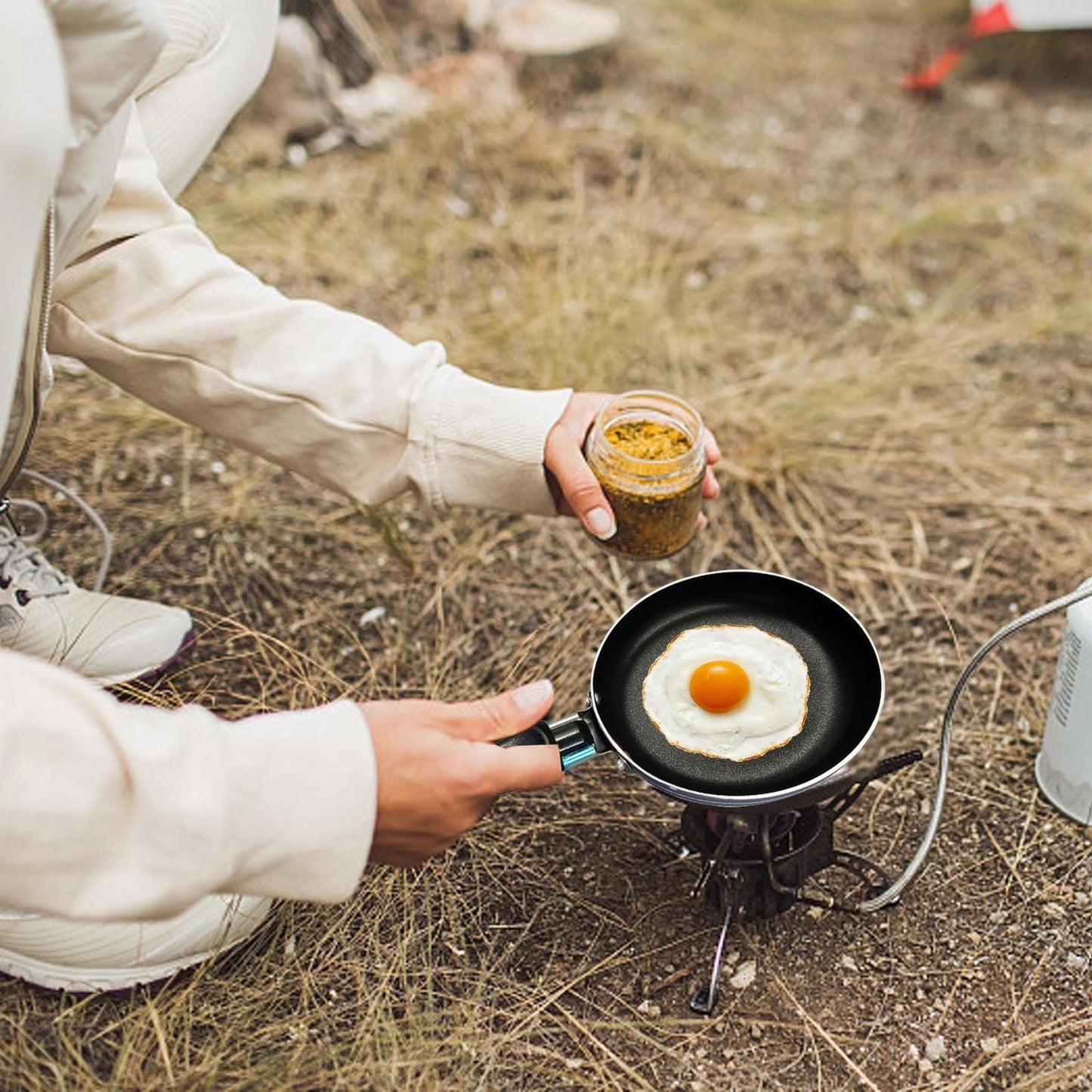 Mini Non-Stick Frying Pan (Small Size) – Egg Pan for Breakfast, Single Meals & Quick Cooking