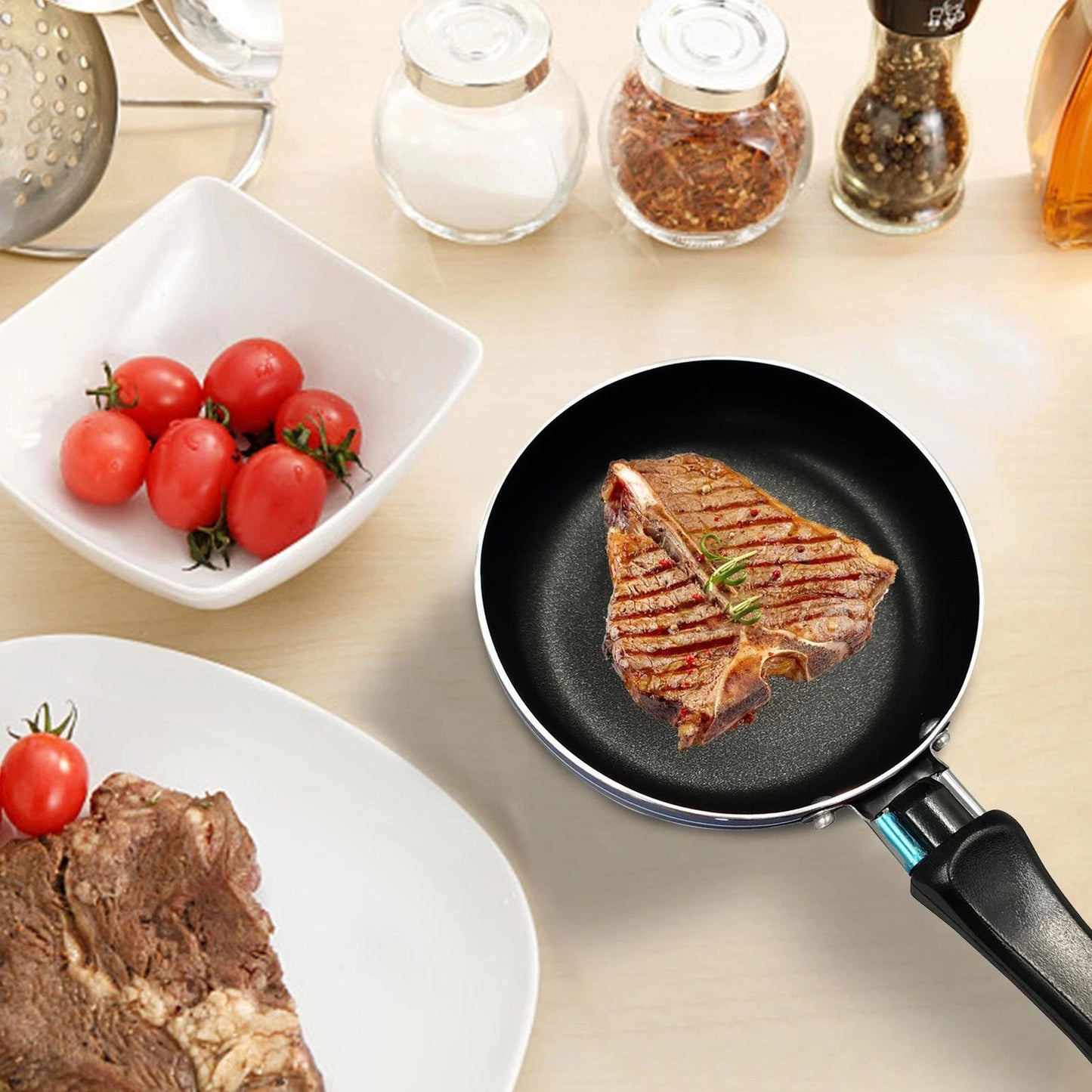 Mini Non-Stick Frying Pan (Small Size) – Egg Pan for Breakfast, Single Meals & Quick Cooking