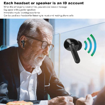 TWS Translator Earbuds Bluetooth 5.3 – Real - Time Language Translation Earphones with Noise Reduction & Long Battery Life 
